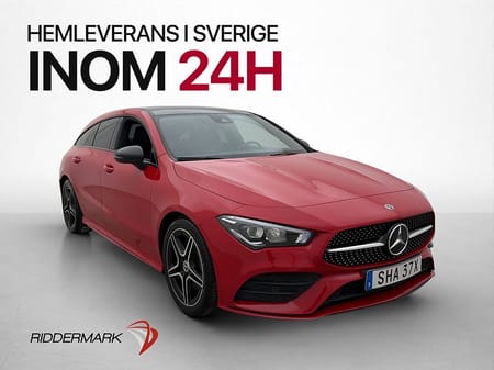 Mercedes-Benz CLA 200 Shooting Brake 163hk AMG Line Kamera Burmester Navi