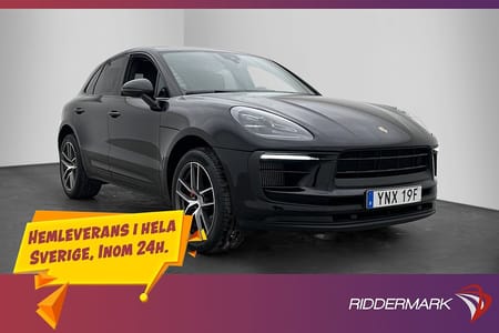 Porsche Macan S PDK 380hk Sport Chrono Pano Kamera 14-Vägs
