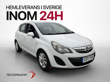 Opel Corsa 1.4 100hk Enjoy Pluspaket Värmare Drag Sensorer