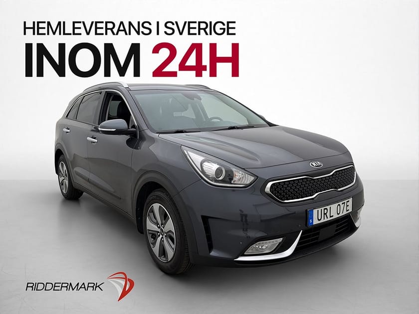 Bild 1 av Kia Niro Hybrid 141hk Advance Plus Kamera Skinn Rattvärme