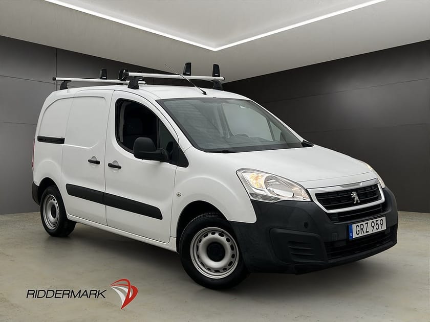Bild 1 av Peugeot Partner Van Utökad Last 1.6HDi Ny-Kamrem Värmare Drag V-Inredd Moms