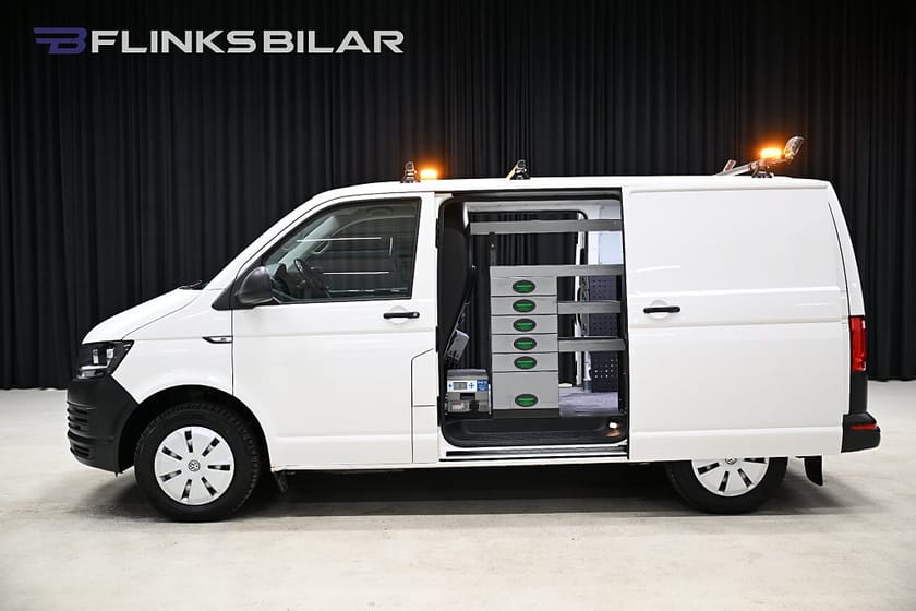 Bild 4 av Volkswagen Transporter 4Motion 150HK Servicebil|Dubbeldörr|Inredd|Moms|SeUtr!!