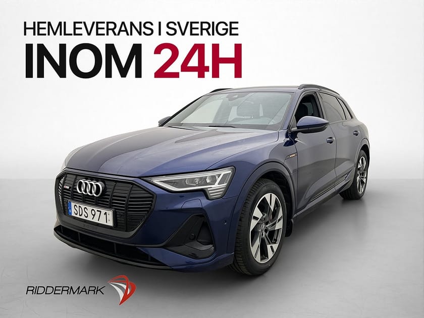Bild 4 av Audi e-tron 50 quattro Q S line Svart Optik Adp-fart Kamera Nav Drag