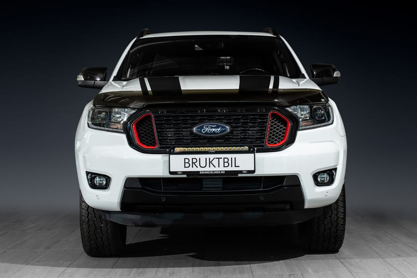 Bilde 3 av Ford Ranger Dobbelcab Double Cab Stormtrak Webasto | Krok | LED-BAR | Navi