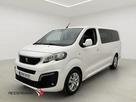 Peugeot Traveller ExtraLång 177hk M/K-Värmare Drag 9-Sits
