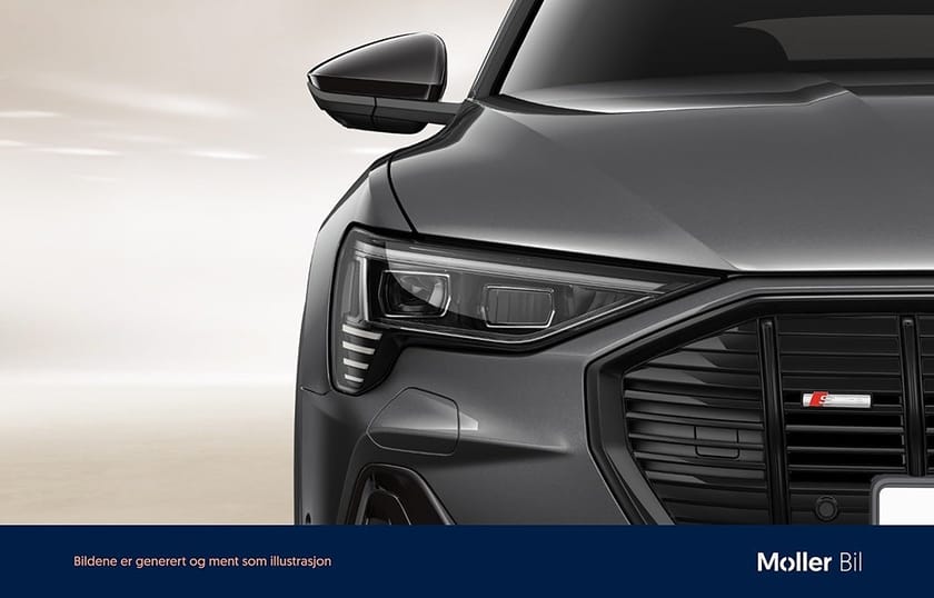 Bild 3 av Audi e-tron Sportback 55 quattro S-line Matrix/Drag/El-stol/B&O