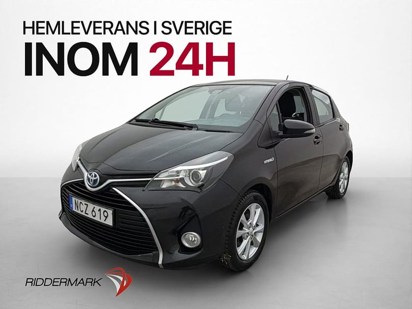 Bild 3 av Toyota Yaris Hybrid e-CVT 101hk Active Kamera Farthållare
