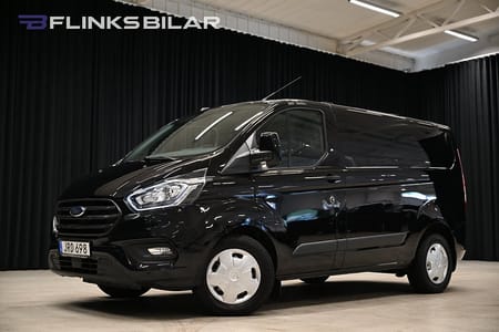Ford Transit Custom 280 130HK Automat|Inredd|Drag|Värmare|Lågmil|Leasbar