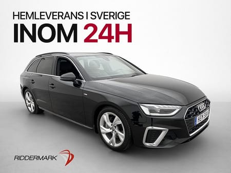 Audi A4 Avant 40 TDI quattro Q S Line Värmare Drag Cockpit Navi MOMS