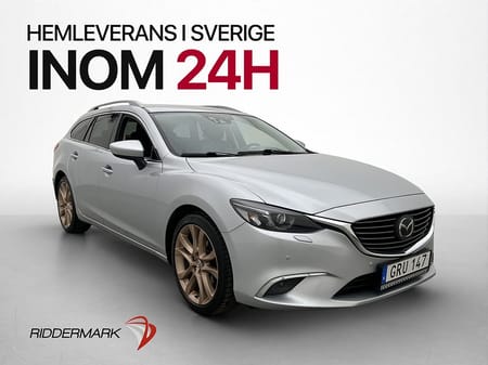 Mazda 6 Wagon 2.2 AWD Optimum BOSE HUD Drag Kamera Skinn
