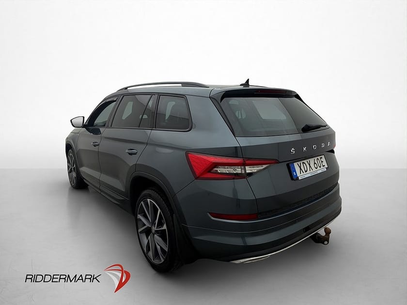 Bild 4 av Škoda Kodiaq Skoda 2.0 TDI 4X4 Sportline 7-Sits Cockpit Värm Drag
