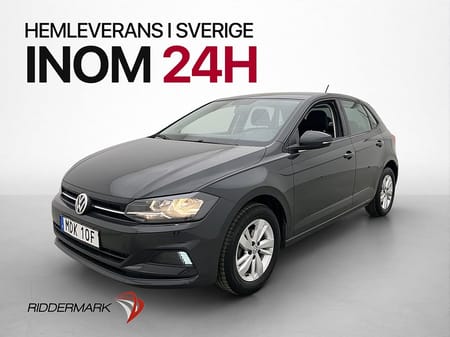 Volkswagen Polo 1.0 TSI 95hk 0.46 l/mil Bluetooth