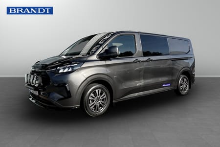Ford Transit Custom 320 Crew Van Plug-in Hybrid Dubbelhytt skåp Limited 320L LWB 2.5L PHEV 227hk CVT AT FWD Bensin