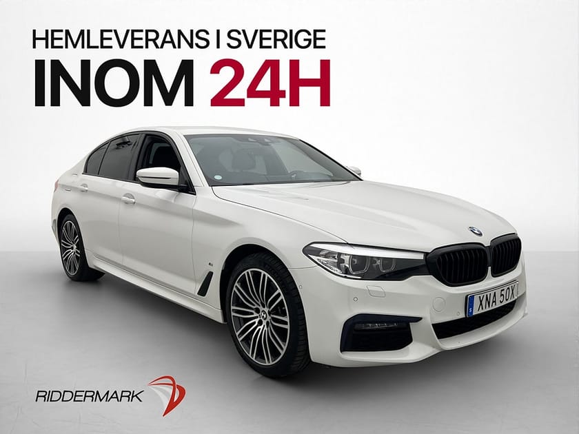 Bild 1 av BMW 530e xDrive iPerformance Sedan M Sport Skinn Hifi Kamera Drag 252hk