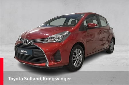 Toyota Yaris 5-dørs 1.33 Bensin Active Manuell