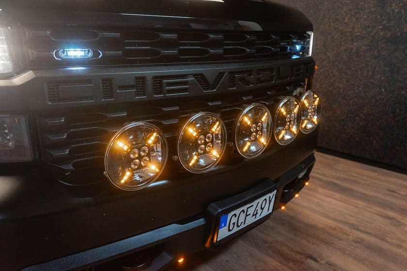 Bild 4 av Chevrolet Silverado 1500 Crew Cab 4.3 V6 4WD | MOMS | Sv-såld | 6-sits | 3421 kr/mån