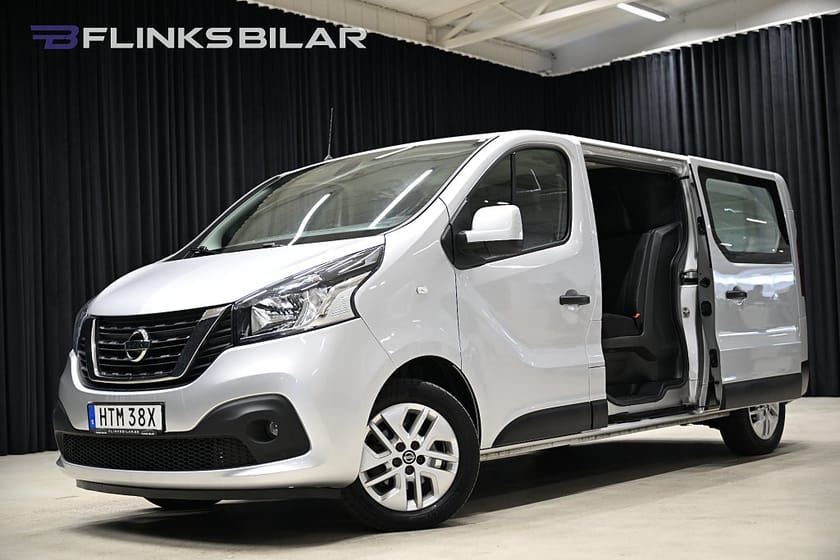 Bild 3 av Nissan NV300 Skåpbil 170HK L2 Automat|Dubbelhytt|Dubbeldörr|EnÄgare|SeUtr!