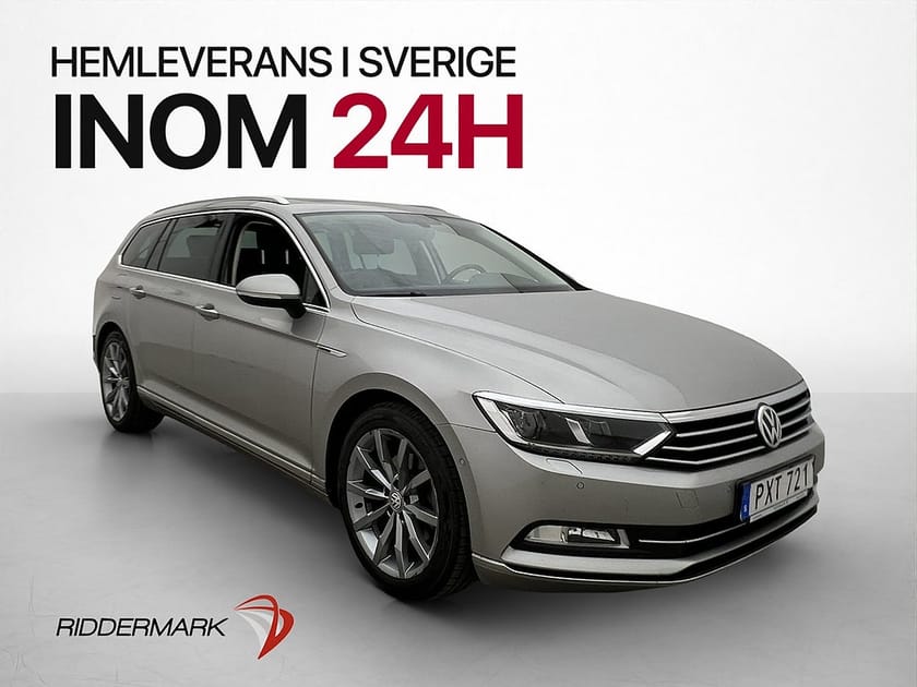 Bild 3 av Volkswagen Passat Sportscombi 2.0 TDI 4M GT Skinn Drag Kamera Värmare
