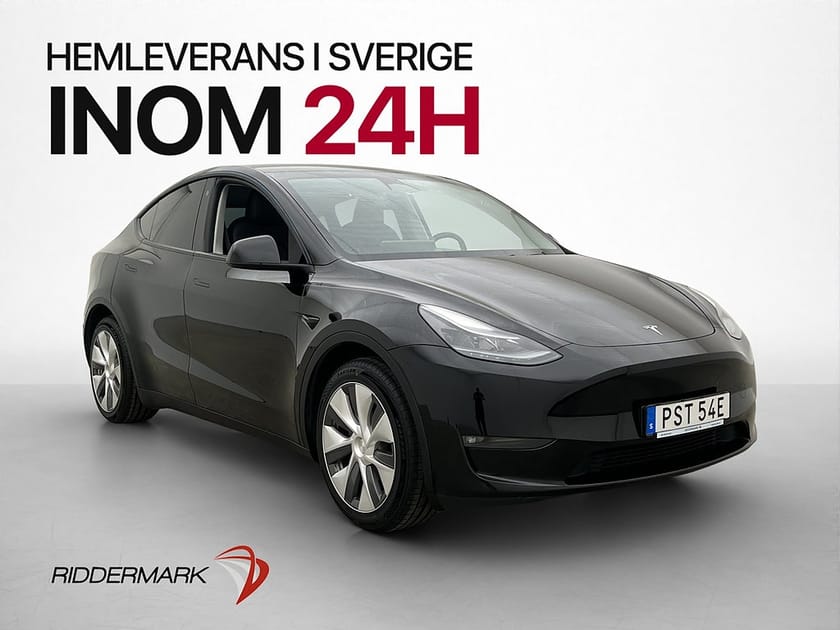 Bild 1 av Tesla Model Y Long Range AWD Värmepump Drag Autopilot MOMS
