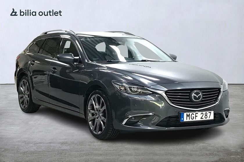 Bild 4 av Mazda 6 Wagon 2.2 Optimum AWD 175hk Navi Drag HuD BOSE B-kam