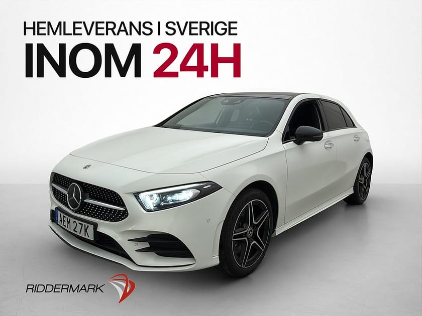 Bild 3 av Mercedes-Benz A 250 e 218hk AMG Pano Wide HUD Värm 360° Drag