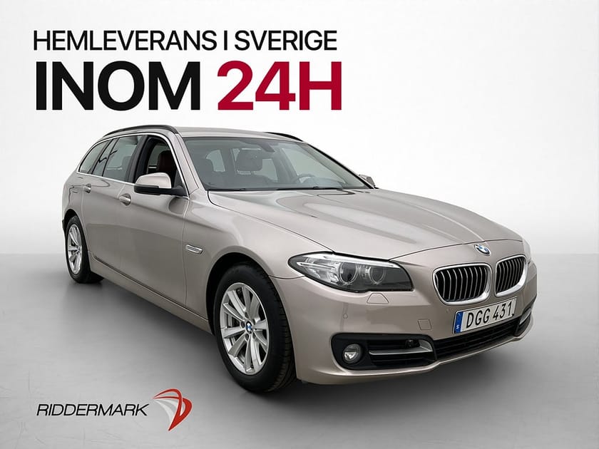 Bild 1 av BMW 530d xDrive Touring 530 258hk P-sensorer Farthållare Skinn Rattvärme