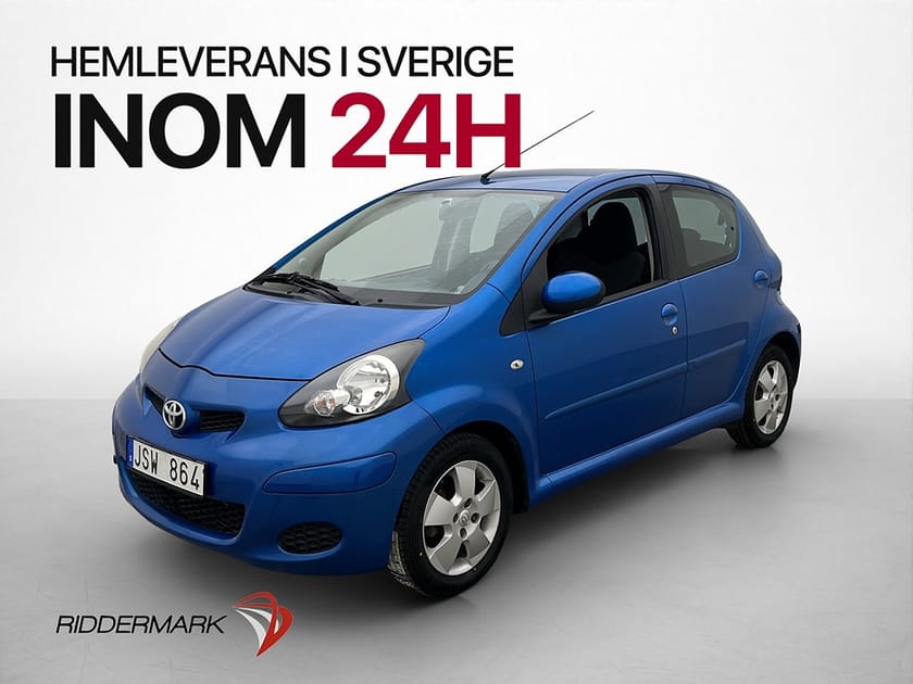 Bild 3 av Toyota Aygo 1.0 VVT-i 68hk Värmare AUX Låg-Skatt 0.45l/Mil