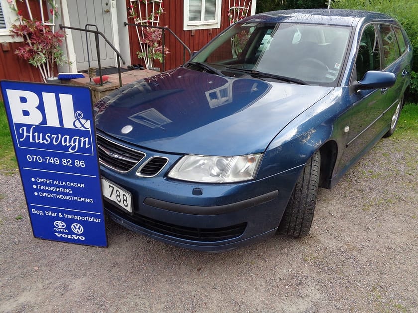 Bild 1 av Saab 9-3 SportCombi 1.8t KOMBI/NYBES U. A./DRAG/S-o V-HJUL/FINANS/INBY