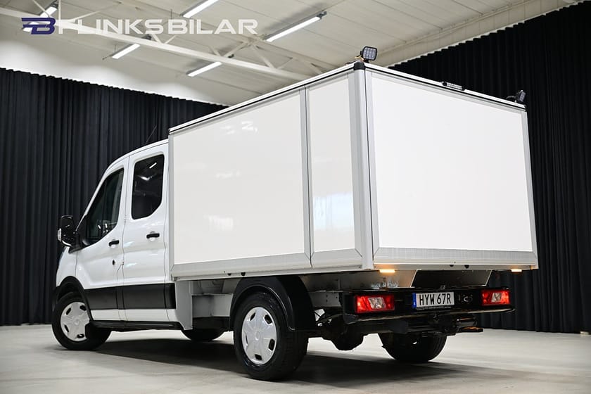 Bild 4 av Ford Transit 350 Chassi Dubbelhytt AWD 130HK Dubbelhytt|Kåpa|Leasbar|NyKamrem|SeUtr!!