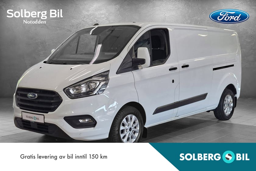 Bilde 1 av Ford Transit Custom 340 340/L2/130hk/Lang/Eu28/Kamera/Krok/dobbel skyvdører++