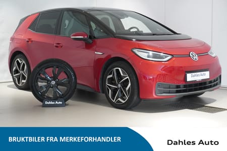 Volkswagen ID.3 Pro Performance sport        58kwh 204 hk