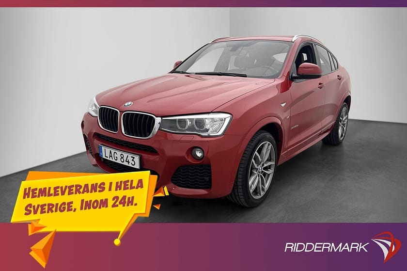 Bild 3 av BMW X4 xDrive20d M Sport Sportstolar Navi P-Sensorer Drag