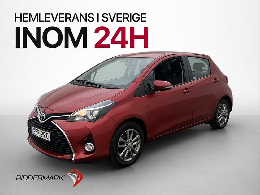 Bild 3 av Toyota Yaris 1.33 Dual VVT-i Active Kamera Farthållare AC