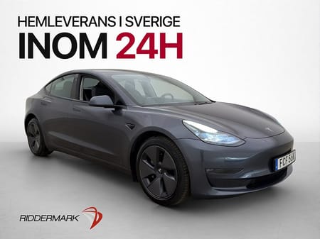 Tesla Model 3 Long Range AWD 1 Brukare Pano Skinn Värmepump