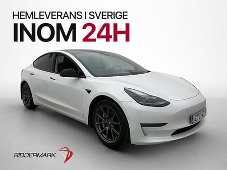 Tesla Model 3 Long Range AWD Drag Svensksåld Panorama
