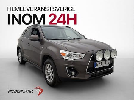 Mitsubishi ASX 2.2 4WD Comfort Dragkrok Bluetooth 2-brukare