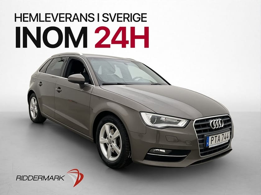 Bild 1 av Audi A3 Sportback 1.4 TFSI Ambition Sportstolar P-Sensorer Farthållare