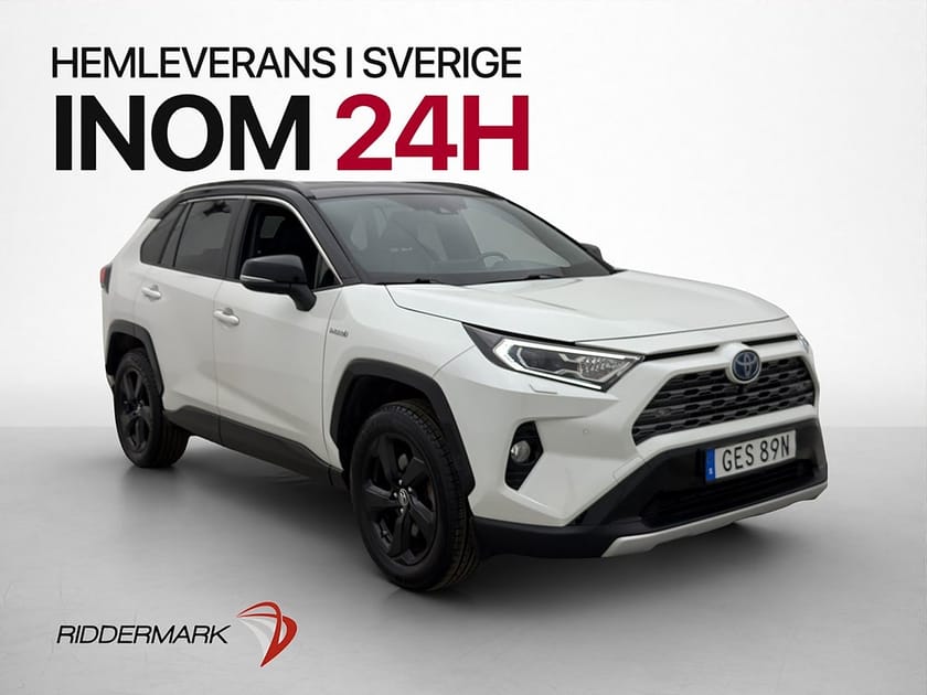 Bild 1 av Toyota RAV4 Hybrid AWD-i AWD Style JBL 360° Skinn Elstol Drag