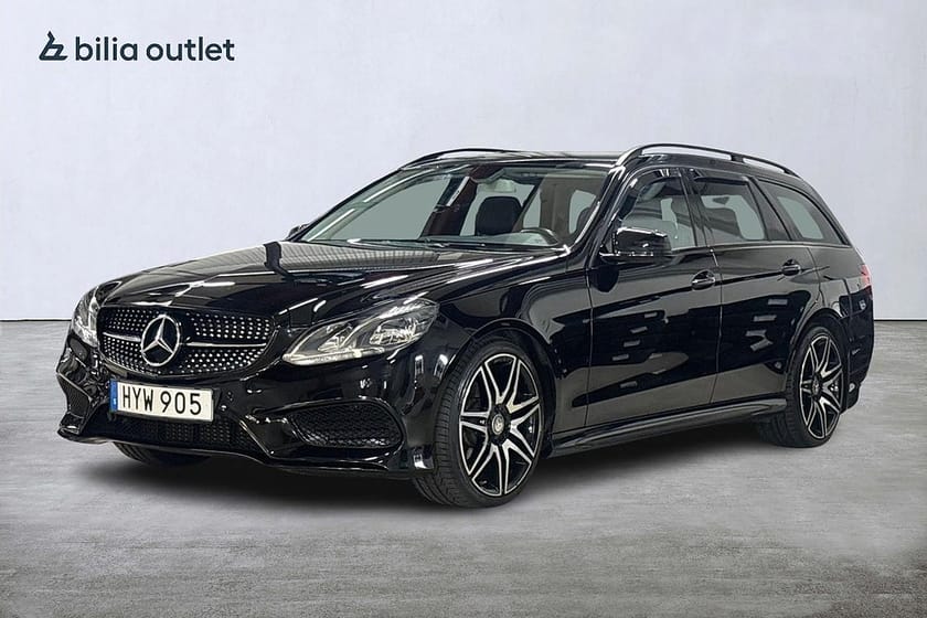 Bild 1 av Mercedes-Benz E 200 T AMG 184hk P-sensor