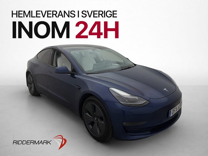 Bild 1 av Tesla Model 3 Long Range AWD Svensksåld Dragkrok