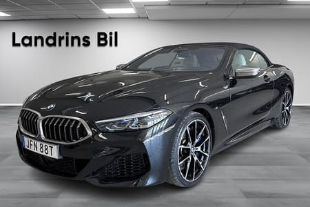 BMW M850i xDrive Cabriolet Cab SV-Såld / B&W / Laserljus / Softclose