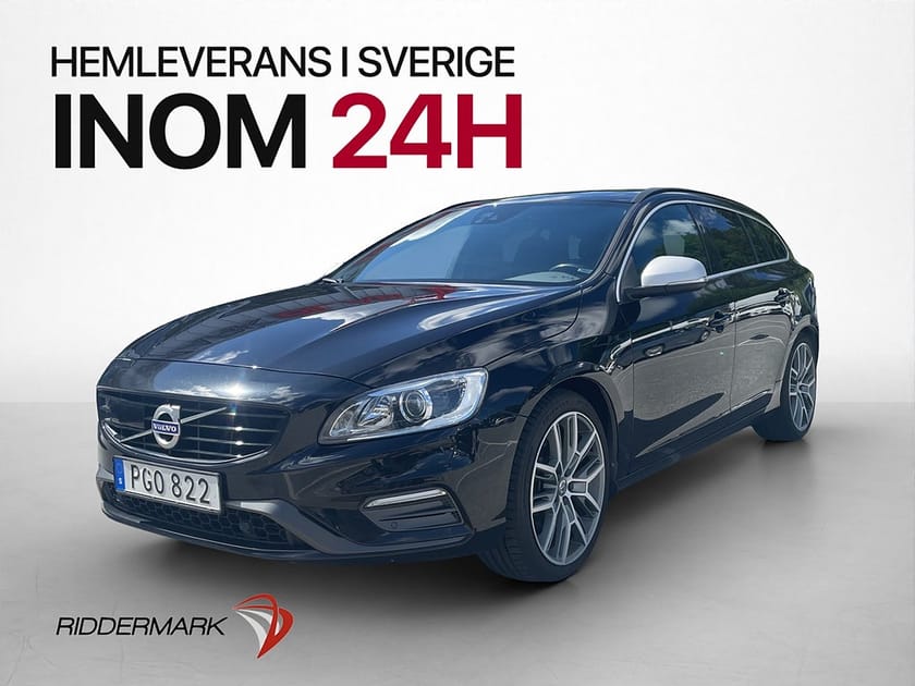 Bild 1 av Volvo V60 T5 Polestar 253hk R-Design H/K T-lucka Värm Kamera