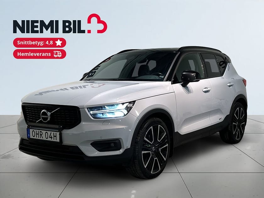 Bild 1 av Volvo XC40 D4 AWD Geartronic R-Design Drag H/K Pvärm Pano GPS SoV