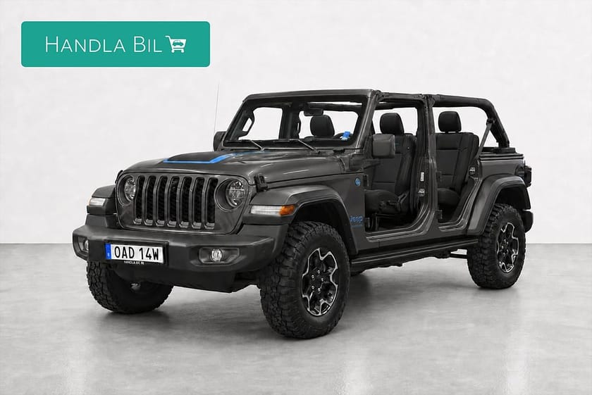 Bild 1 av Jeep Wrangler Unlimited 4xe Rubicon Drag Rattv AdaptivF