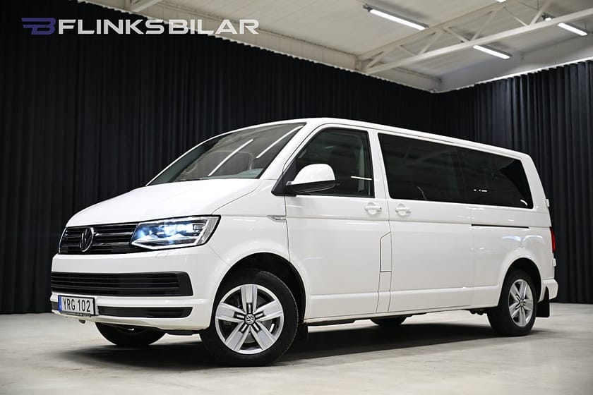 Bild 1 av Volkswagen Caravelle 4Motion DSG 204HK L2|8-Sits|Dubbeldörr|Nedlackad|LED