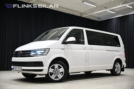 Volkswagen Caravelle 4Motion DSG 204HK L2|8-Sits|Dubbeldörr|Nedlackad|LED