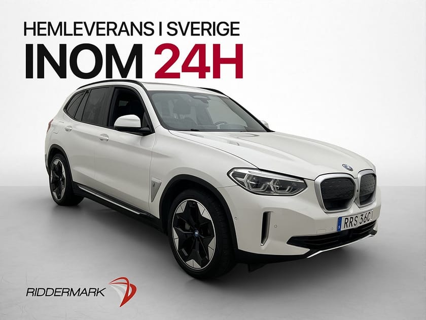 Bild 4 av BMW iX3 286hk Pano H/K HUD Drag 360° Elstolar Skinn MOMS