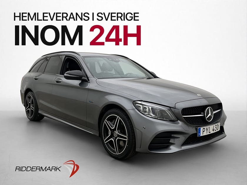 Bild 1 av Mercedes-Benz C 300 T e 320hk AMG Night Cockpit P-Värm Drag