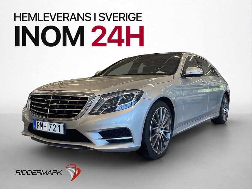 Bild 3 av Mercedes-Benz S 350 d 4MATIC L 4M 258hk AMG Pano HUD LWB Burm 360°