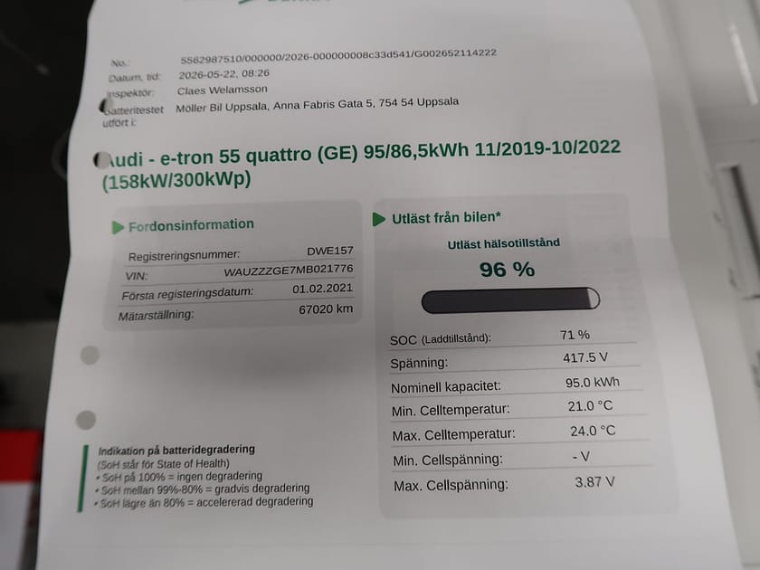 Bild 3 av Audi e-tron 55 quattro Q S-line V-Däck ingår Drag-B&O-360°-3D-Pano-Matrix-K